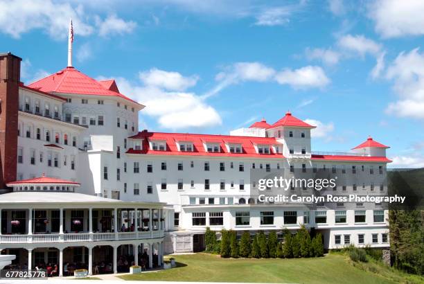 mount washington hotel, new hampshire - bretton woods new hampshire - fotografias e filmes do acervo