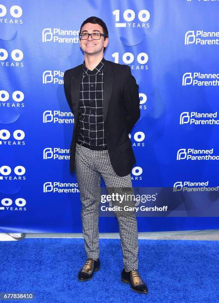 Designer Christian Siriano attends the Planned Parenthood 100th Anniversary Gala at Pier 36 on May 2, 2017 in New York City.