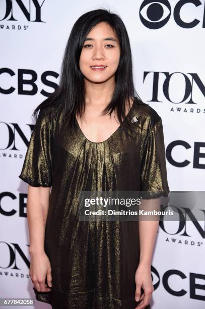 Mimi Lien attends the 2017 Tony Awards Meet The Nominees Press Junket at the Sofitel New york on May 3, 2017 in New York City.
