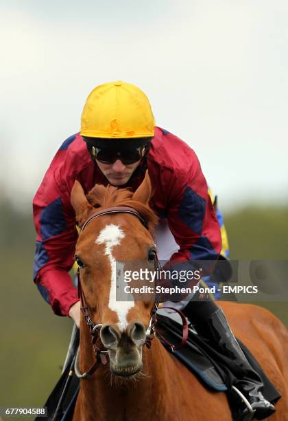 Eagle Nebula ridden by jockey Ian Mongan leads to go on and win the Lingfield Park Owners Club Selling Stakes at Lingfield Park Racecourse
