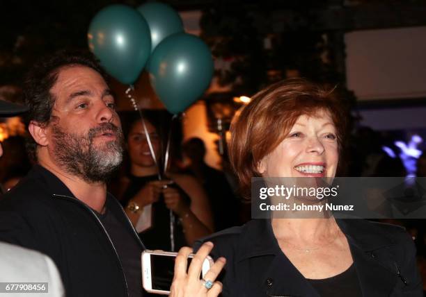 Brett Ratner and Frances Fisher attend the 2nd Annual Art For Life Los Angeles at a private residence on May 2, 2017 in West Hollywood, California.