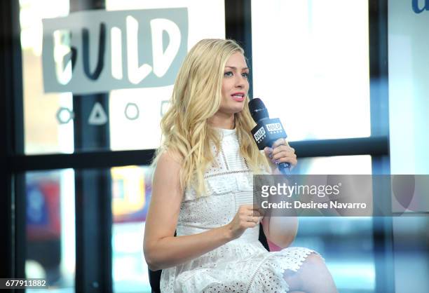 Actress Beth Behrs attends Build to discuss her new book 'The Total Me-Tox' at Build Studio on May 3, 2017 in New York City.