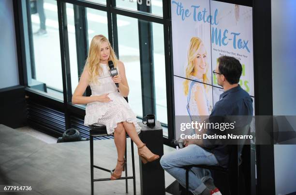 Actress Beth Behrs attends Build to discuss her new book 'The Total Me-Tox' at Build Studio on May 3, 2017 in New York City.