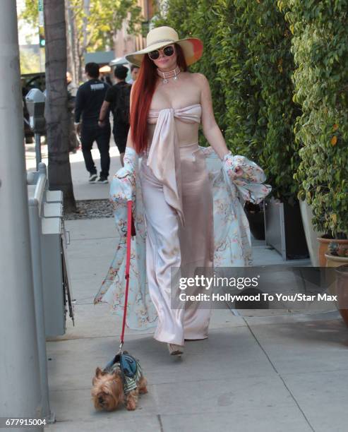 Phoebe Price is seen on May 2, 2017 in Los Angeles, California.