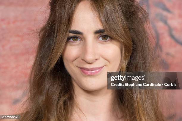 Alexia Niedzelski attends the Chanel Cruise 2017/2018 Collection : Photocall at Grand Palais on May 3, 2017 in Paris, France.