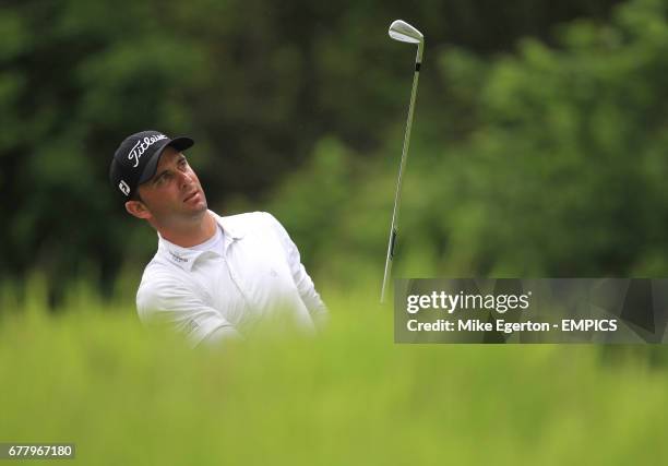 Ricardo Santos during round two of The ISPS Handa Wales Open 2012