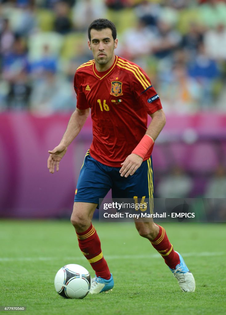 Soccer - UEFA Euro 2012 - Group C - Spain v Italy - Arena Gdansk