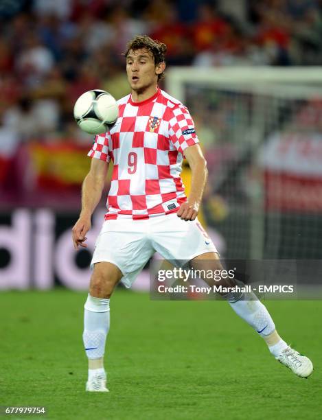 Croatia's Nikica Jelavic