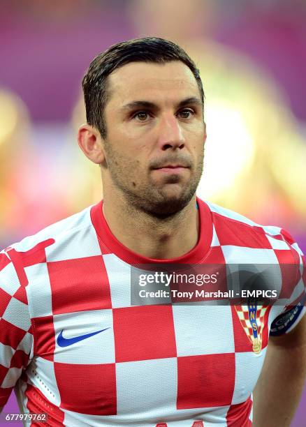 Croatia's Darijo Srna