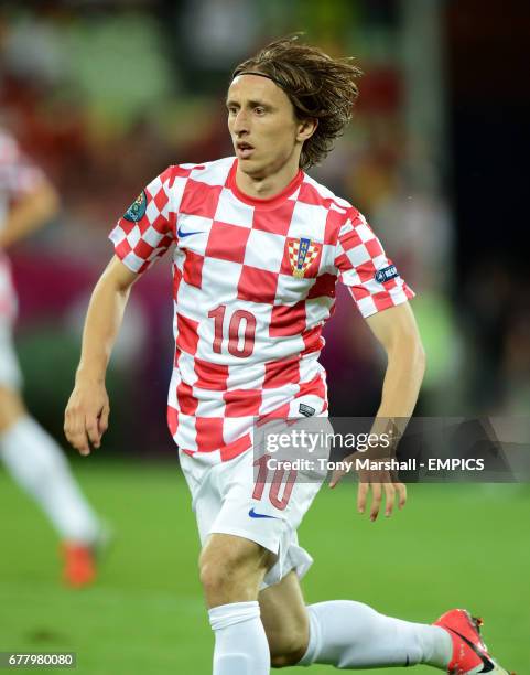 Croatia's Luka Modric