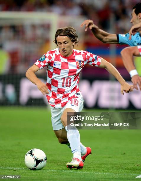 Croatia's Luka Modric