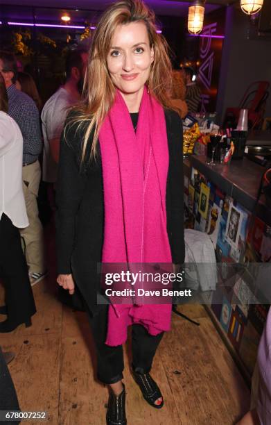 Natascha McElhone attends the press night performance of "Madame Rubinstein" at the Park Theatre on May 3, 2017 in London, England.