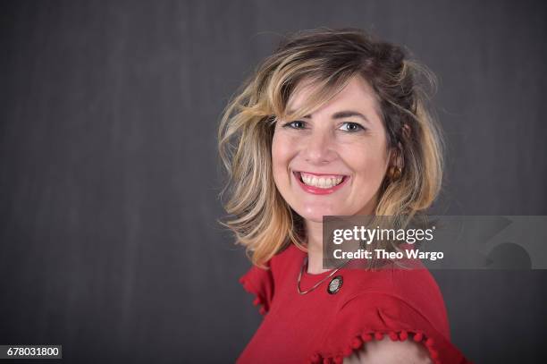 Paloma Young poses at the 2017 Tony Awards Meet The Nominees press junket portrait studio at Sofitel New York on May 3, 2017 in New York City.