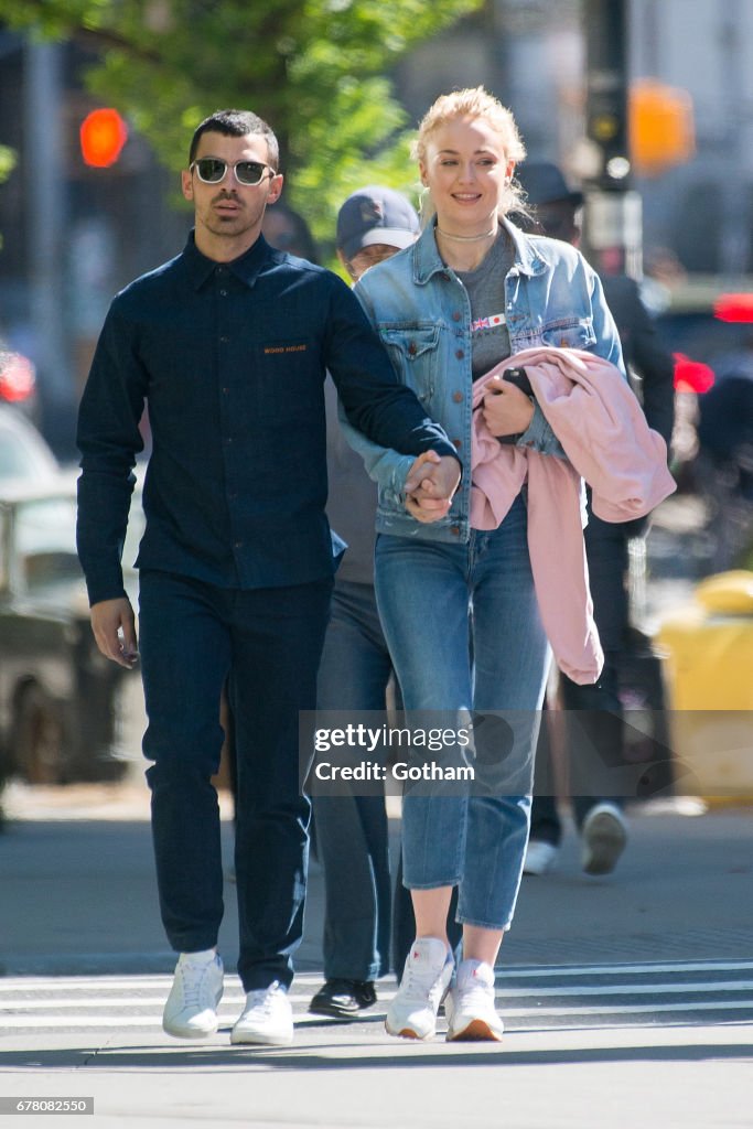 Celebrity Sightings in New York City - May 3, 2017