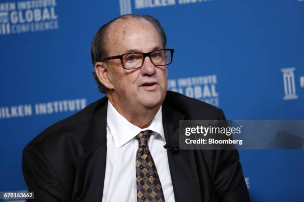 Brian Reynolds, co-founder and managing partner of Chatham Capital Partners Inc., speaks during the Milken Institute Global Conference in Beverly...