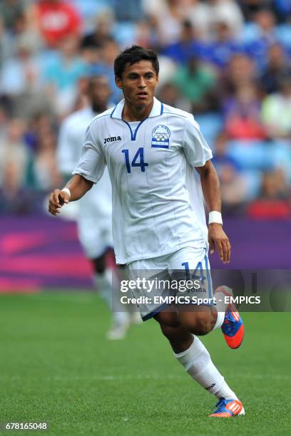 Honduras' Andy Najar during the Group D match between Japan and Honduras at the City of Coventry Stadium.