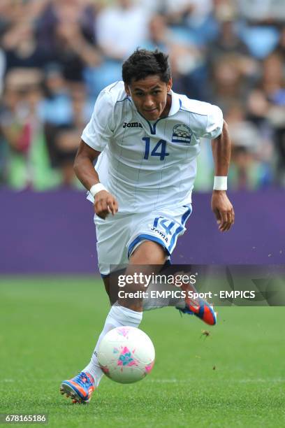 Honduras' Andy Najar during the Group D match between Japan and Honduras at the City of Coventry Stadium.