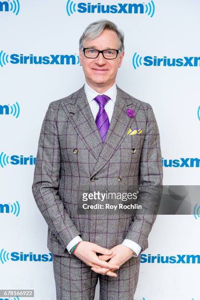 Actor Paul Feig vistis SiriusXM The Hoda Hotb Show at SiriusXM Studios on May 3, 2017 in New York City.