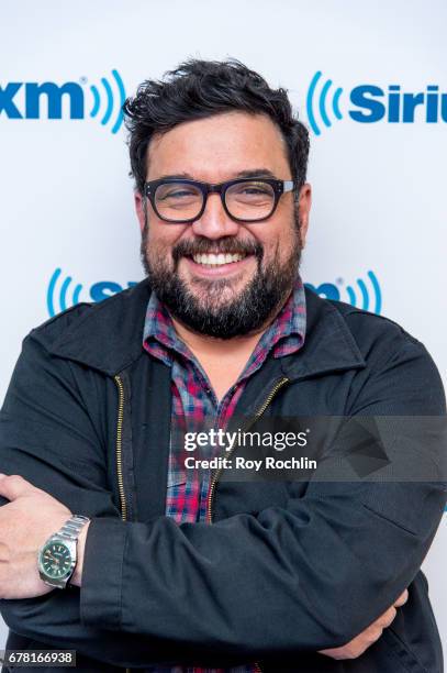 Actor Horacio Sanz vistis SiriusXM The Hoda Hotb Show at SiriusXM Studios on May 3, 2017 in New York City.