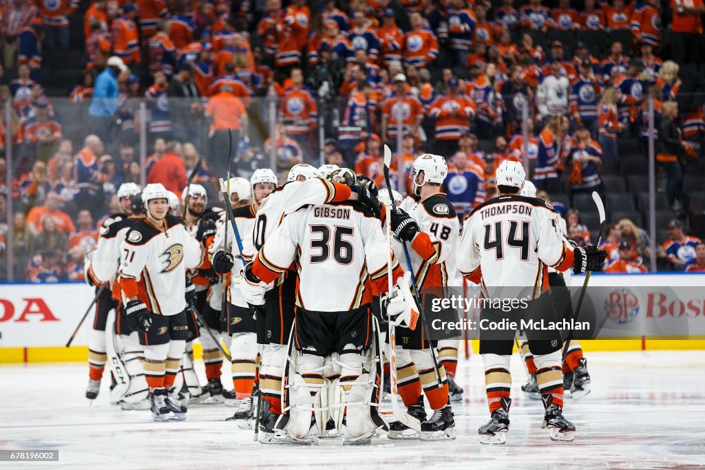 Anaheim Ducks v Edmonton Oilers - Game Four