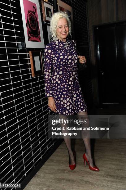 Ellen Von Unwerth attends The Cinema Society hosts a screening of Marvel Studios' "Guardians Of The Galaxy Vol. 2"- After Party at The Skylark on May...