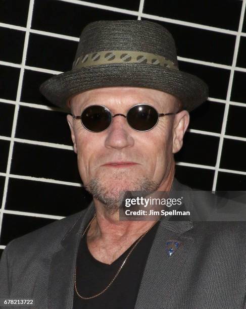 Actor Michael Rooker attends the screening after party for Marvel Studios' "Guardians Of The Galaxy Vol. 2" hosted by The Cinema Society at The...