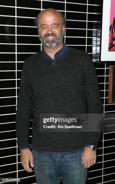 Actor Scott Adsit attends the screening after party for Marvel Studios' "Guardians Of The Galaxy Vol. 2" hosted by The Cinema Society at The Skylark...