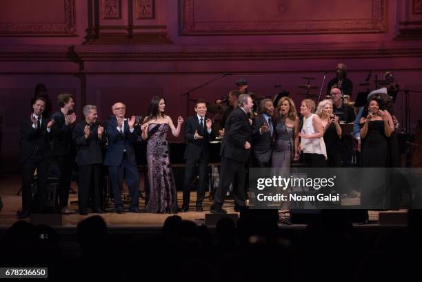 Singers Isaac Hanson, Taylor Hanson, Johnny Rivers, Art Garfunkel, Catherine Zeta-Jones, Michael Feinstein, Jimmy Webb, Billy Davis Jr., Marilyn...