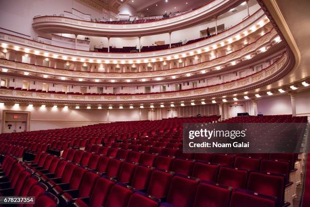Carnegie Hall Interior Photos and Premium High Res Pictures - Getty Images