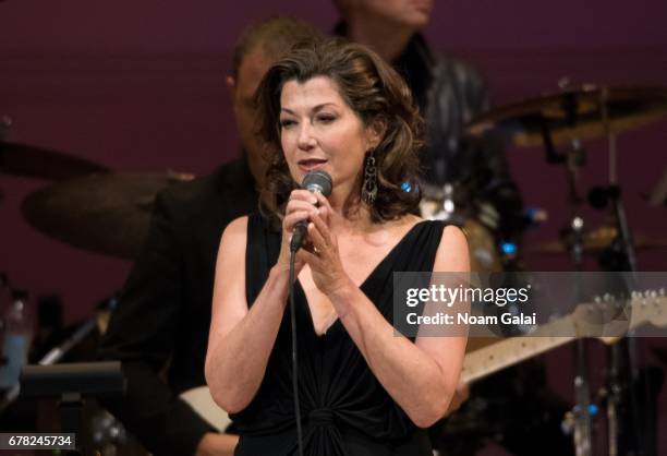 Amy Grant performs during a tribute concert honoring Jimmy Webb at Carnegie Hall on May 3, 2017 in New York City.