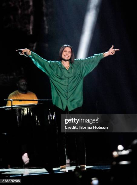 Jessie J performs at 'We Day' California 2017 at The Forum on April 27, 2017 in Inglewood, California.