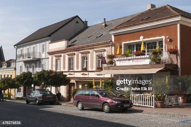 traditional houses in maria taferl, austria - maria taferl stock pictures, royalty-free photos & images