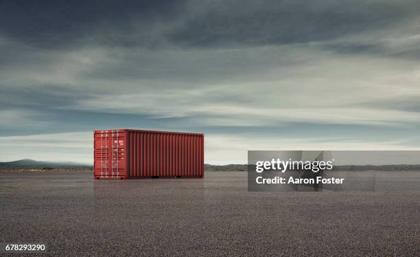 shipping containers - container foto e immagini stock