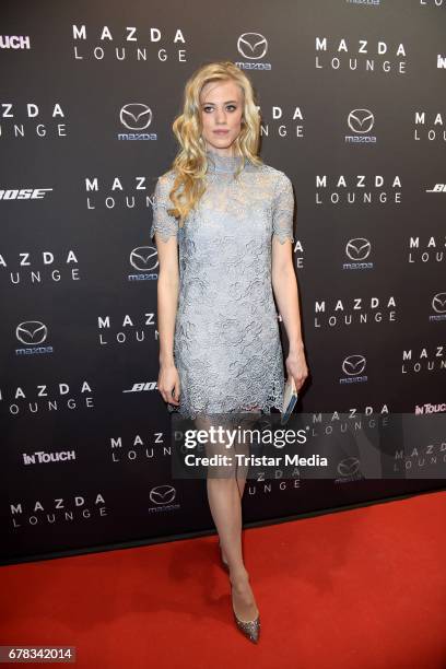 Larissa Marolt attends the spring cocktail hosted by Mazda and InTouch magazine at Mazda Lounge on May 3, 2017 in Berlin, Germany.