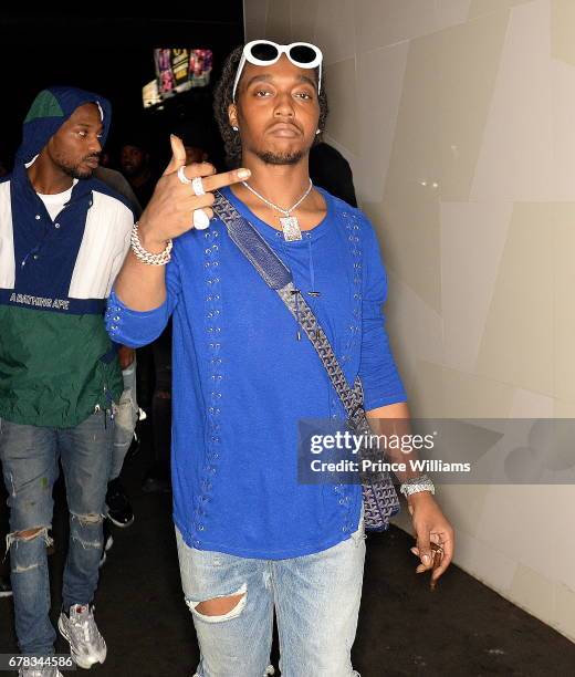 Takeoff Of The Group Migos attends The Official Concert After Party Hosted By Chris Brown at Gold Room on May 3, 2017 in Atlanta, Georgia.