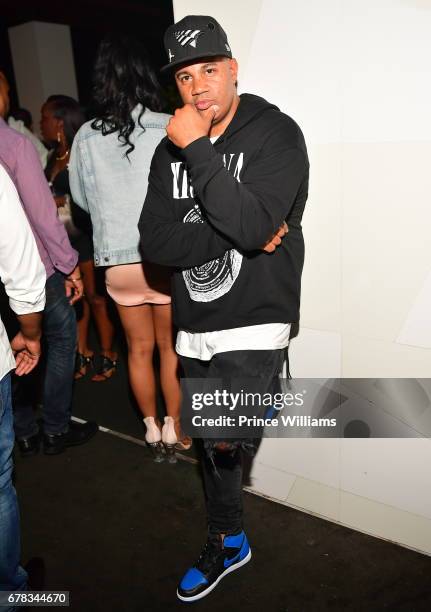 Lenny Santiago attends The Official Concert After Party Hosted By Chris Brown at Gold Room on May 3, 2017 in Atlanta, Georgia.