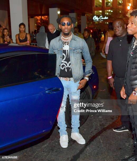 Takeoff of the Group Migos attends The Official Concert After Party Hosted By Chris Brown at Gold Room on May 3, 2017 in Atlanta, Georgia.