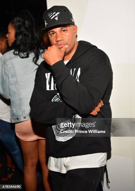 Lenny Santiago attends The Official Concert After Party Hosted By Chris Brown at Gold Room on May 3, 2017 in Atlanta, Georgia.