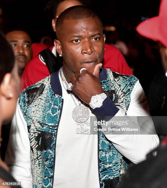 Genasis attends The Official Concert After Party Hosted By Chris Brown at Gold Room on May 3, 2017 in Atlanta, Georgia.