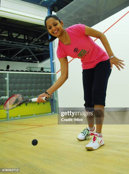 Profile shoot of Indias Squash player - Dipika Pallikal.