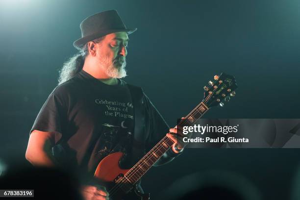 Kim Thayil of Soundgarden performs on stage at Fox Theater on May 3, 2017 in Atlanta, Georgia.