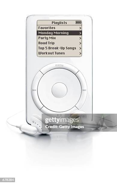 Apple Computer Inc. Unveiled a new portable music player, the iPod MP3 music player October 23, 2001 at an event in Cupertino, Calif. The device can...