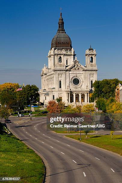 basilica of saint mary - basilica minneapolis stock pictures, royalty-free photos & images