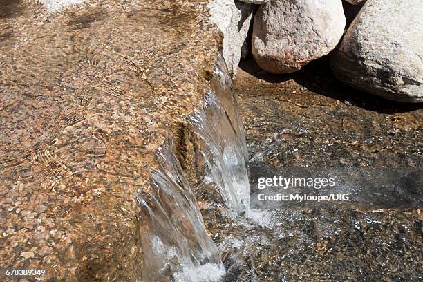 small stream flowing in city park, lappeenranta finland - lappeenranta stock pictures, royalty-free photos & images