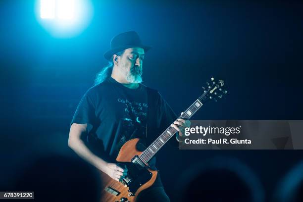 Kim Thayil of Soundgarden performs on stage at Fox Theater on May 3, 2017 in Atlanta, Georgia.