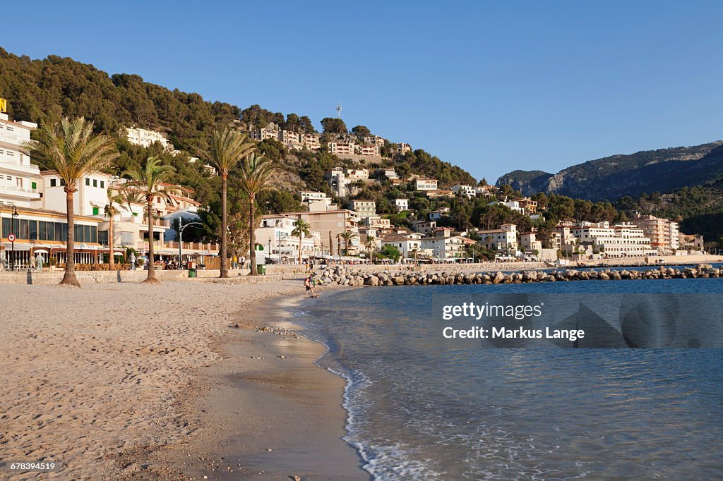 Miorca Raves Playa Des Traves Beach At Passeig Es Traves Promenade Port De Soller ...