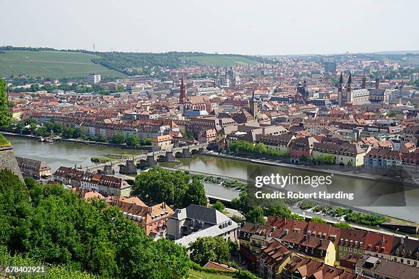 marienberg fortress, wurzburg, bavaria, germany, europe - marienberg stock pictures, royalty-free photos & images