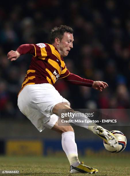 Bradford City's Garry Thompson in action