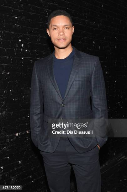 The Daily Show host Trevor Noah attends Time Inc. NewFront 2017 at Hammerstein Ballroom on May 4, 2017 in New York City.