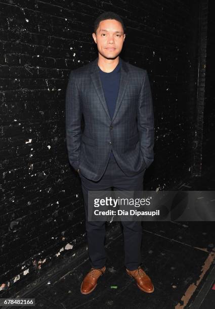 The Daily Show host Trevor Noah attends Time Inc. NewFront 2017 at Hammerstein Ballroom on May 4, 2017 in New York City.